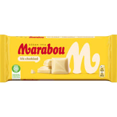Marabou Vit choklad tablet 180g