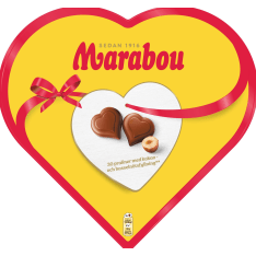 Marabou Hearts pralines 165g