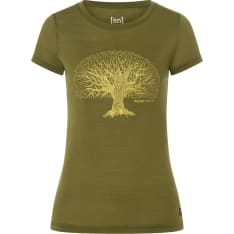 Super.natural Yoga Tree women's t-shirt