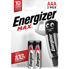 Energizer Max AAA 2-pack AAA-paristot