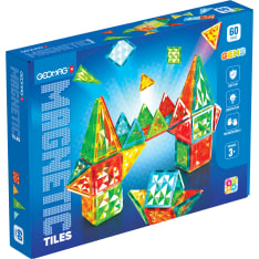 Geomag Tiles Gems magneettinen rakennussetti 60 osaa