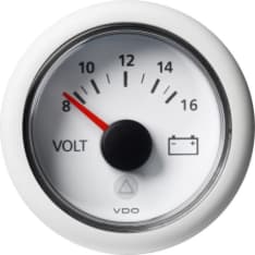 Veratron A2C59512546 VLW 8-16V 52mm S DL rw A volttimittari