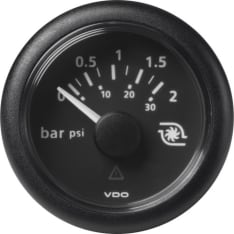 Veratron A2C59514149 VLB 2bar/30psi 12+24V ahtopaine 52mm painemittari