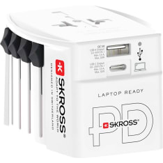 Srkoss World Adapter USB-A (18W) + USB-C (30W)