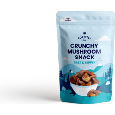 Forestly 50 g mushroom crisps, salt & pepper