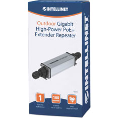 Intellinet Outdoor Gigabit High-Power PoE+ laajennin