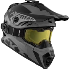 CKX TITAN Airflow Extra Gray motocross helmet + goggles