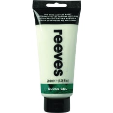 Reeves Medium Glossa Gel 200ml maalausaine