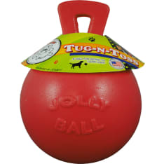 Jolly Tug-n-toss 20 cm punainen pallo koiralle