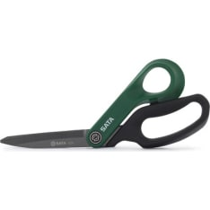 One hundred titanium-coated large general-purpose scissors with a rubber handle