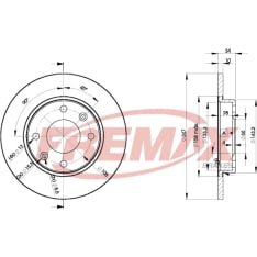 Fremax BD-4689 Jarrulevy, Etu