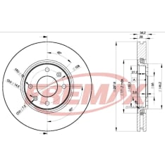 Fremax BD-4753 Jarrulevy, Etu