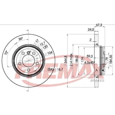 Fremax BD-6129 Jarrulevy, Taka