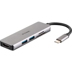 D-Link DUB-M530 5-in-1 USB-C telakka