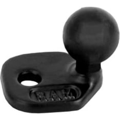 RAM B126CU Flat mount 38x45mm with B series ball, 1 mounting hole