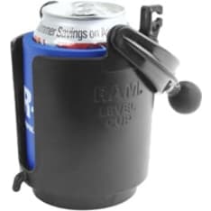 RAM B132BU Cup holder bucket with B series ball