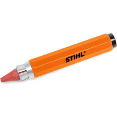 STIHL liidunpidin huomiovärillä