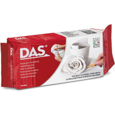 Das 1 kg valkoinen itsekovettuva askartelumassa