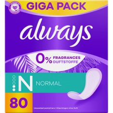 Always Normal 80kpl pikkuhousunsuoja