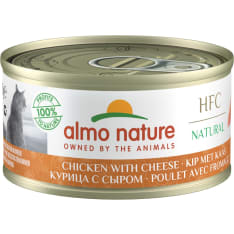 Almo Nature 70 g kana ja juusto kissanruoka