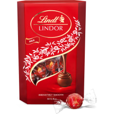 Lindt Lindor Maitosuklaakuula pehmeällä täytteellä 337g