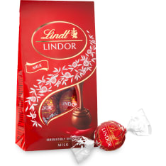 Lindt Lindor Maito täyte maitosuklaakuula 137g