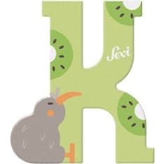 Sevi K Kiwi bird animal letter