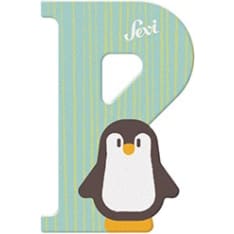 Sevi P Penguin animal letter