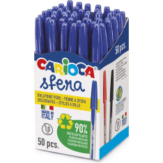 Carioca Sfera ballpoint pen box 50 pcs blue