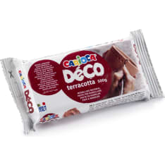 Carioca Deco terracotta 500g itsekovettuva askartelumassa