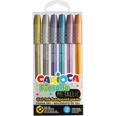Carioca Fiorella Metallic 6 pcs Gel Pen