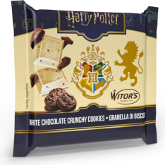 Witor's Harry Potter Fair Trade White Chocolate with Biscuit Pieces, 40g
