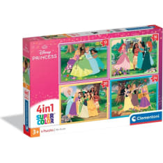 Clementoni 4in1 Princess palapeli