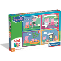 Clementoni 4in1 Peppa Pig palapeli
