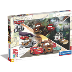 Clementoni Disney Cars on the Road 104p maxi puzzle