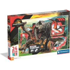 Clementoni Maxi Jurassic World 24p palapeli