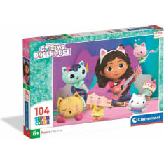 Clementoni Gabby´s Dollhouse 104p palapeli