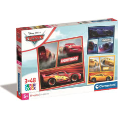 Clementoni Cars 3x48p palapeli