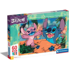 Clementoni Maxi Disney Stitch 60 piece puzzle