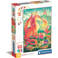 Clementoni A Dragon Family 60p palapeli