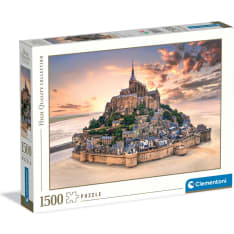 Clementoni The Mont Saint-Michel Risin 1500p jigsaw puzzle