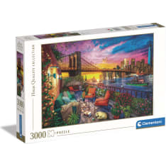 Clementoni Manhattan Balcony Sunset 3000p puzzle