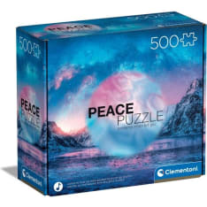Clementoni Peace Puzzle Light Blue 500p puzzle