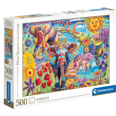 Clementoni Elephants Carnival 500p puzzle