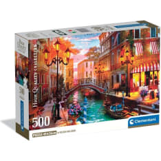 Clementoni Sunset Over Venice 500p puzzle (Compact Box)