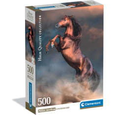 Clementoni Wild Red Stallion 500p puzzle (Compact Box)