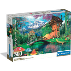 Clementoni The old Shoe House 500p puzzle (Compact Box)