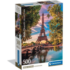 Clementoni Along the Seine 500p puzzle (Compact Box)