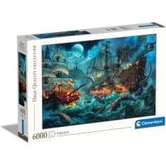 Clementoni Pirates Battle 6000p puzzle