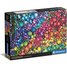 Clementoni Colorboom Marbles 1000p Jigsaw Puzzle (Compact Box)